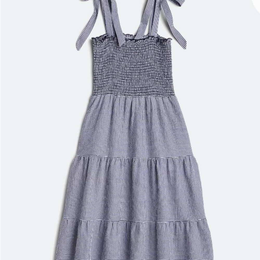 Blue Gingham Dress